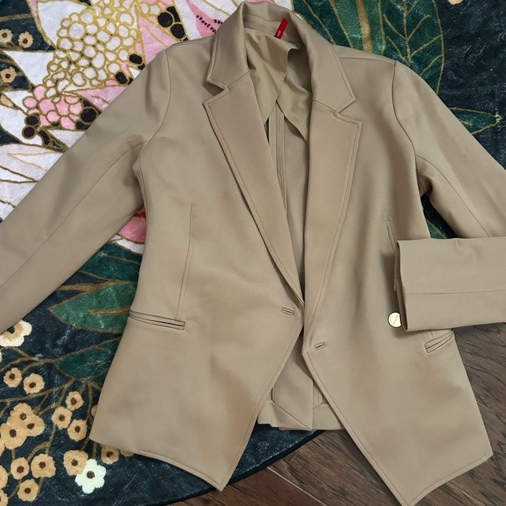 The Perfect Asymmetrical Blazer -toffee size m - Picture 4 of 8